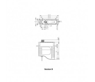 Mikro-Servo KST HS08B MG HV (8g, 5.2kg.cm, 0.11s/60°)