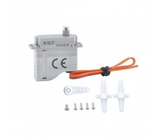 Mikro-Servo KST HS08B MG HV (8g, 5.2kg.cm, 0.11s/60°)