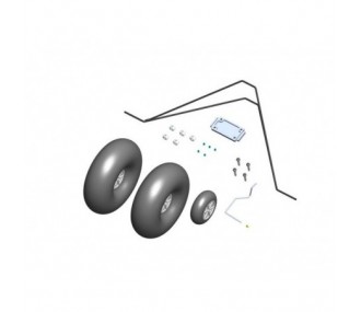 FunCub NG Multiplex landing gear