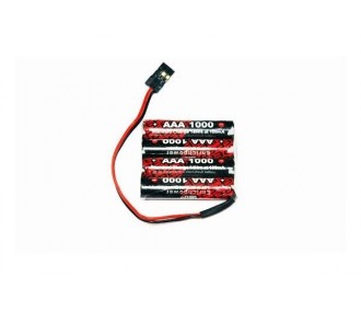 Batteria 4,8V 1000mAh NiMh piatta ENRICH POWER