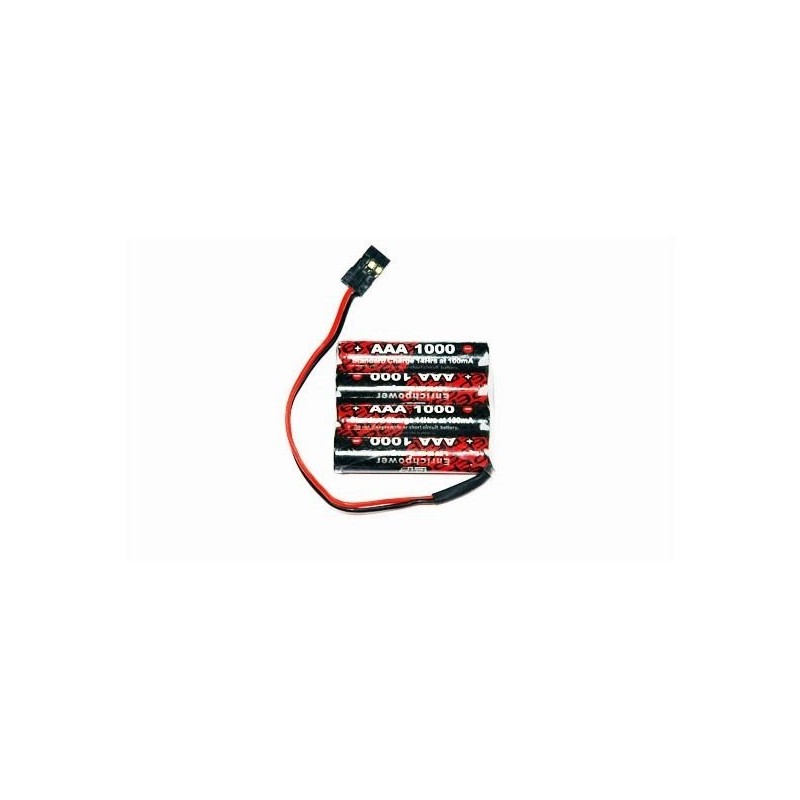 Batteria 4,8V 1000mAh NiMh piatta ENRICH POWER