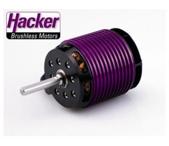 Motor sin escobillas Hacker A50-12L Turnado V4 - Eje largo