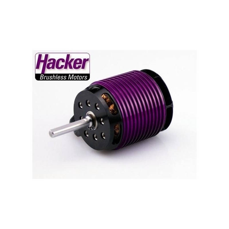 Motor sin escobillas Hacker A50-12L Turnado V4 - Eje largo