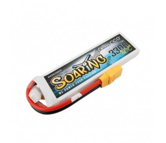 Akku Gen ace Soaring lipo 2S 7.4V 3300mAh 30C Steckdose XT90