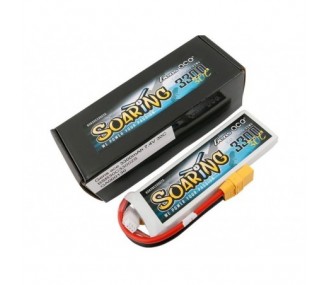 Batterie Gen ace Soaring lipo 2S 7.4V 3300mAh 30C prise XT90