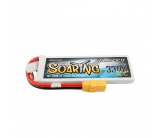 Akku Gen ace Soaring lipo 2S 7.4V 3300mAh 30C Steckdose XT90