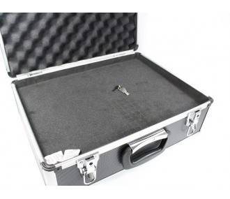 Aluminium case for 1 or 2 transmitters