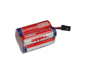 Batteria 4,8V 2500mAh NiMh AA blocco RO-POWER LOOP ROBBE