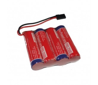 Batteria 4,8V 2500mAh NiMh AA piatta RO-POWER LOOP ROBBE