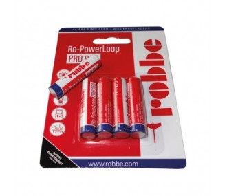 Pack 4 AAA RO-POWER LOOP 1,2V 950mAh ROBBE