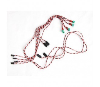 Cable & plug harness for glider 3,4m (DG600 RCRCM)