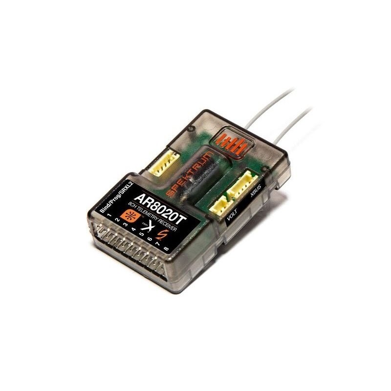 Spektrum AR8020T DSMX récepteur 8 Voies télémétrie