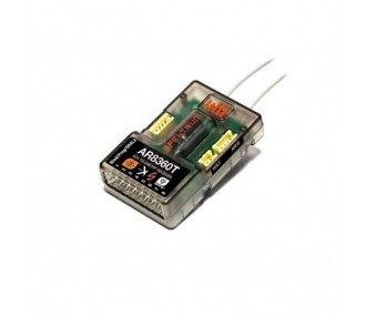 Spektrum AR8360T DSMX AS3X/SAFE receiver with telemetry