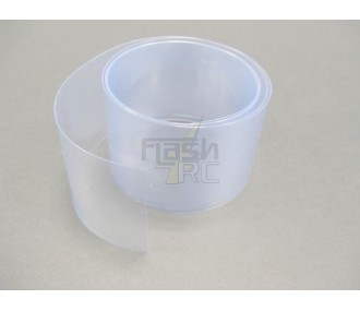 Gaine thermorétractable PVC (ratio 2:1) l=105mm / Ø67mm transparent (1m) Muldental