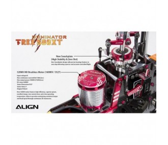Align T-REX 500XT Dominator Top Combo (DS530M/DS535M + Microbeast)