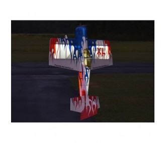 Avion Precision Aerobatics Addiction X (V2) bleu ARF env.1.27m - avec LEDs