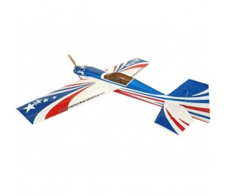 Avion Precision Aerobatics XR 61T bleu ARF env.1.55m