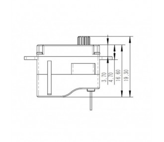 KST X06 HV digital micro servo (6g, 1.8kg/cm, 0.07sec/60°)