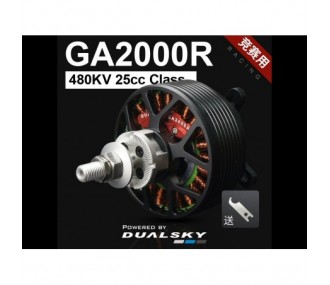 Dualsky GA2000R V2 motor (345g, 480kv, 2300W max)