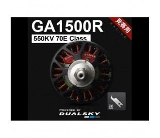 Motor Dualsky GA1500R V2 (275g, 550kv, 1680W max)