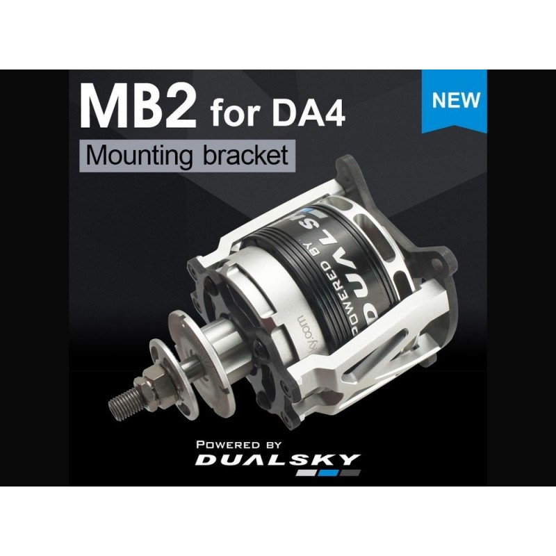 Alu & Carbon engine mount for XM63DA V4 DUALSKY