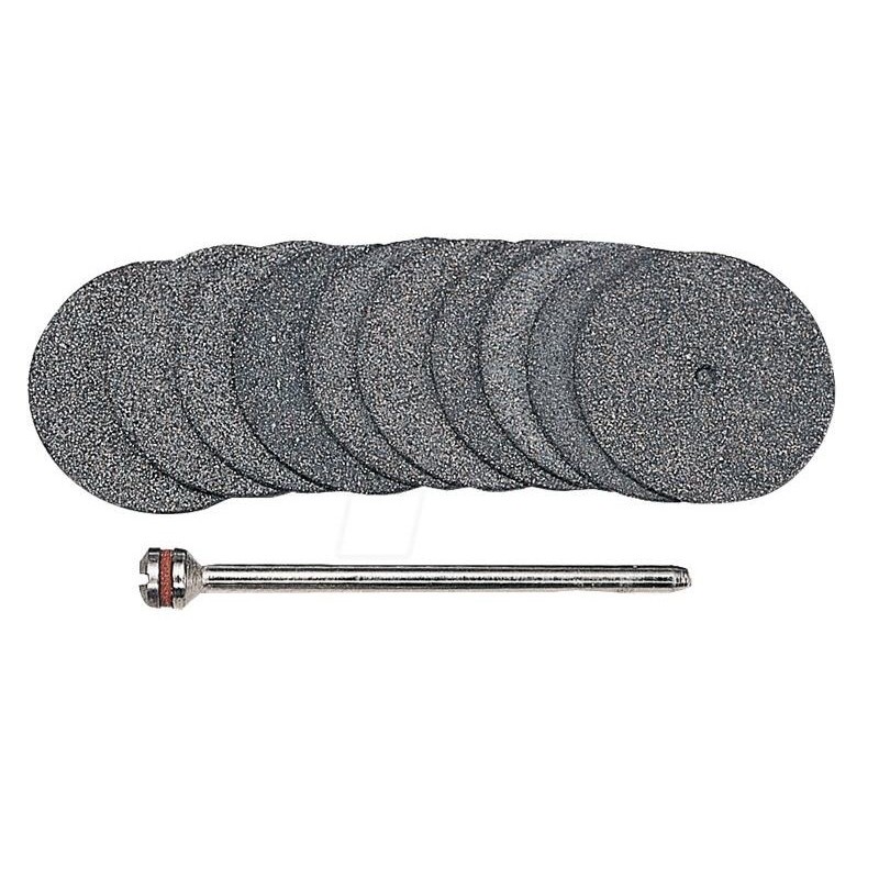 Proxxon Dischi da taglio in ossido di alluminio Ø 22 mm, 10 pezzi
