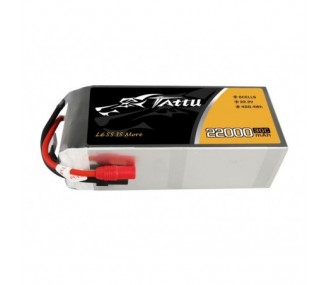 Batterie Lipo 6S 22.2V 22000mAh 30C Tattu (prises AS150+XT150)