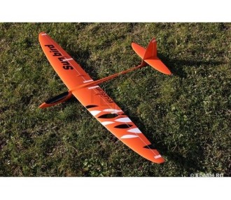 E-Sunbird all carbon 1.50m orange & black RCRCM