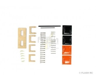 E-Sunbird all carbon 1.50m orange & black RCRCM