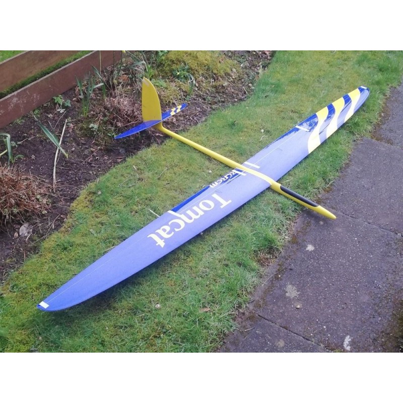 Tomcat all fiber approx.2.60m blue & yellow RCRCM