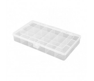 Storage box 18 boxes 210x119x34.5mm