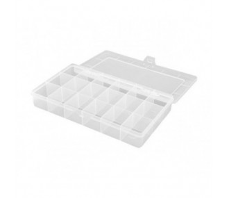 Storage box 18 boxes 210x119x34.5mm