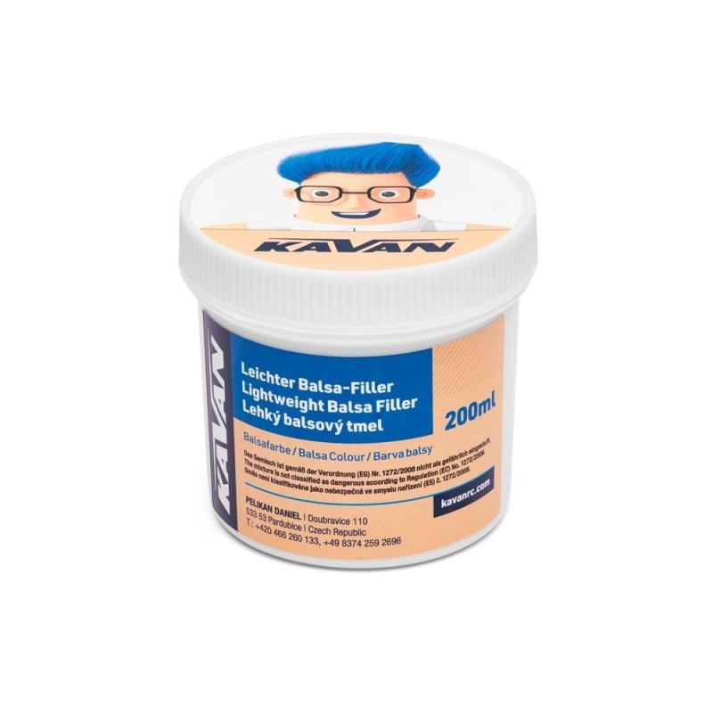 KAVAN lite balsa filler 200ml (balsa color)