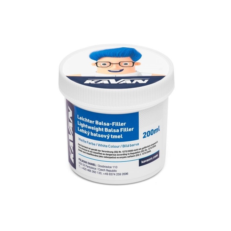 KAVAN lite balsa filler 200ml (colore bianco)