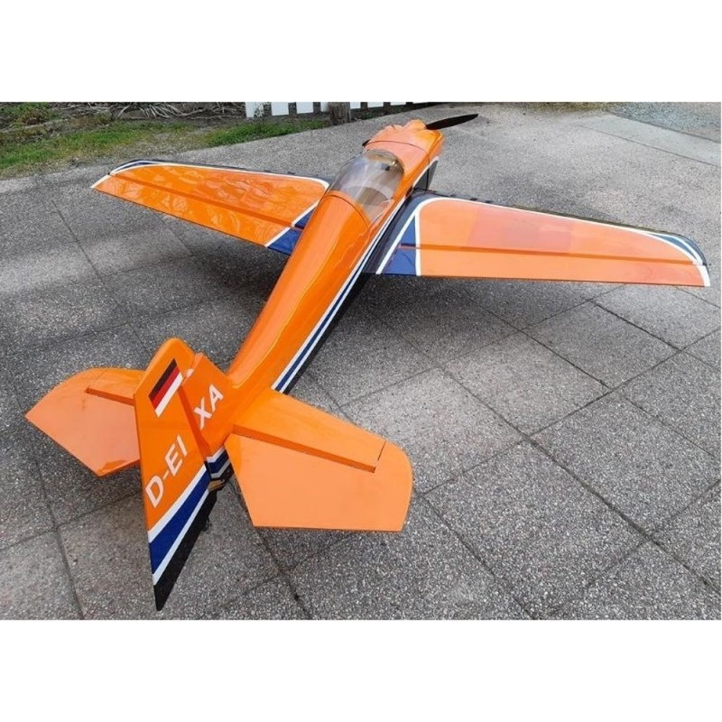 Avion East Rc Model Sbach-342 / 73' 30cc orange ARF 1.85m