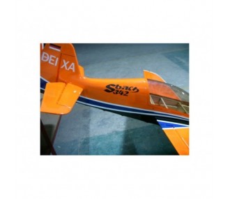 East Rc Model Sbach-342 / 73' 30cc arancione ARF 1.85m