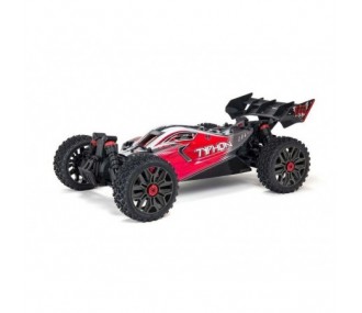 ARRMA 1/8 TYPHON 3S BLX Brushless 4WD Buggy RTR, red