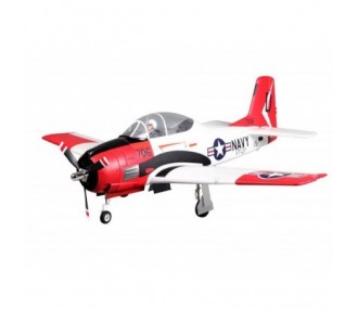 Aircraft FMS T-28 (V4) Red PNP approx.1.40m