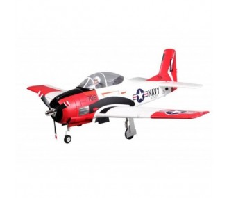 Aircraft FMS T-28 (V4) Red PNP approx.1.40m