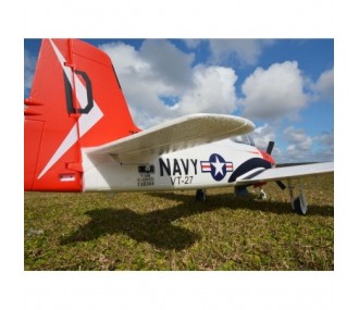 Aircraft FMS T-28 (V4) Red PNP approx.1.40m