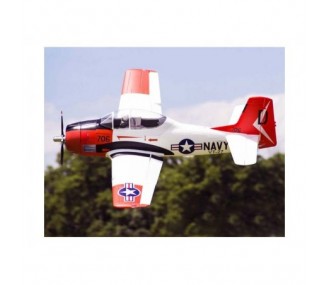 Aircraft FMS T-28 (V4) Red PNP approx.1.40m