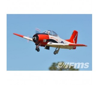 Aircraft FMS T-28 (V4) Red PNP approx.1.40m