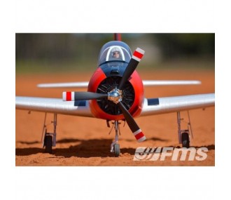 Avion FMS T-28 (V4) Red PNP env.1.40m