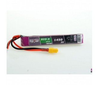 Battery Lipo Hacker TopFuel Eco-X SLIM MTAG, lipo 3S 11.1V 1450mAh 20C socket XT60