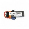 Akku Lipo 2S 7.4V 2700mAh 20C RX Dualsky Stecker MPX