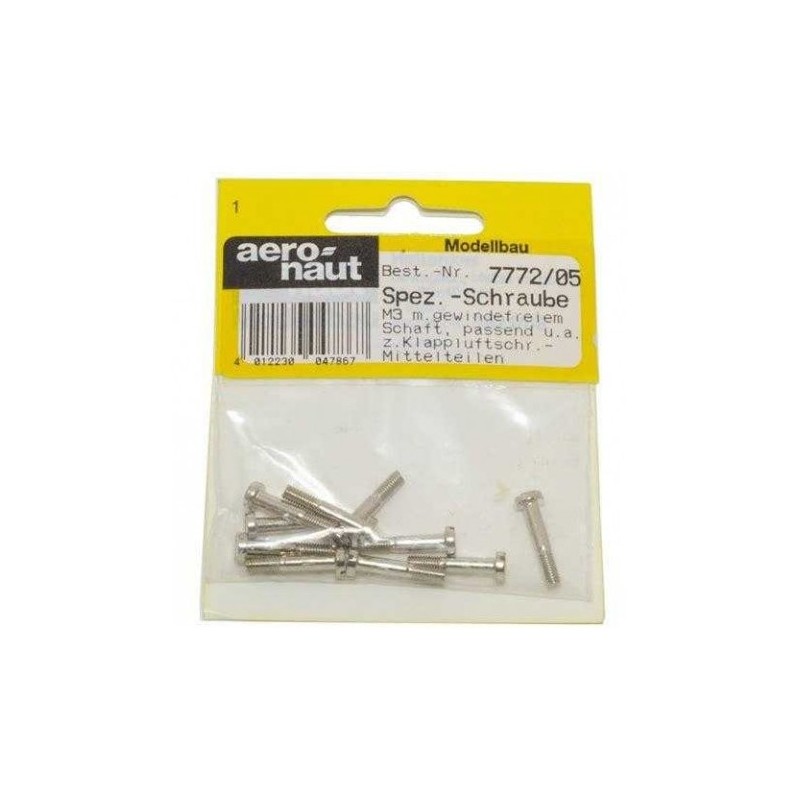 Replacement M3x20 screw for AERONAUT blade holder