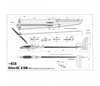 Orion ECL approx.2.50m Art Hobby