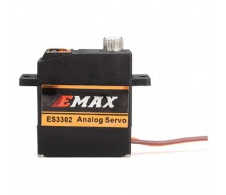 Servo de ala EMAX ES3302 MG (12.5g, 2.8kg/cm, 0.12s/60°)