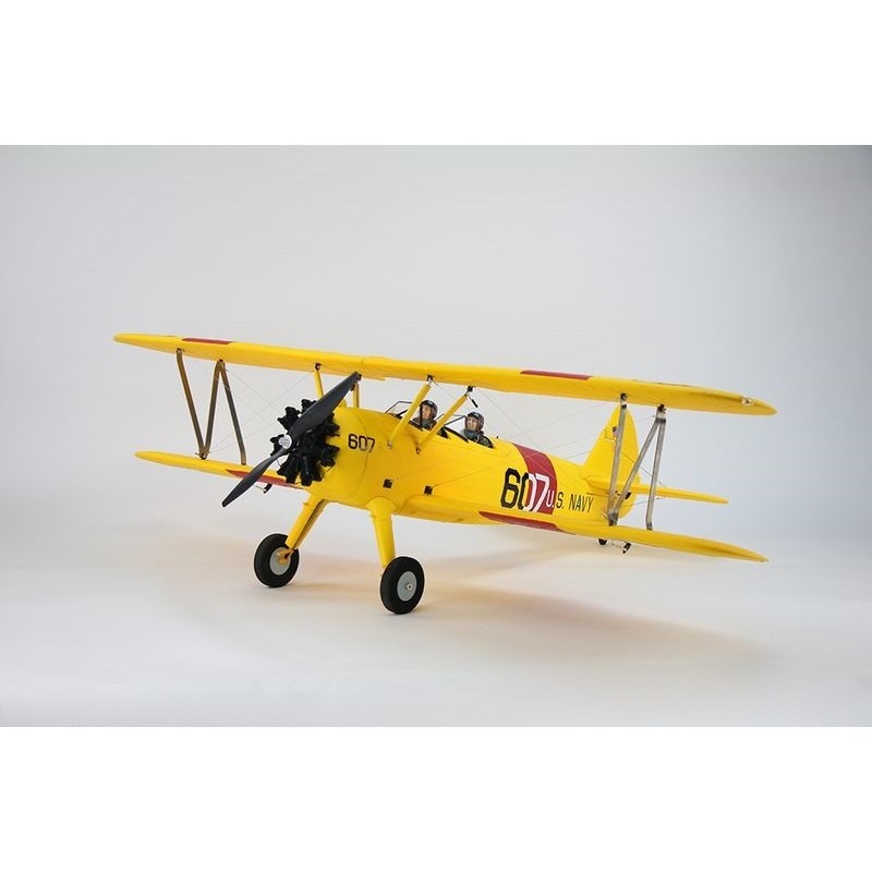 Aircraft Dynam PT-17 Yellow PNP approx. 1.30m