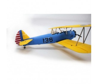 Dynam PT-17 Azul PNP Avión aprox. 1,30m